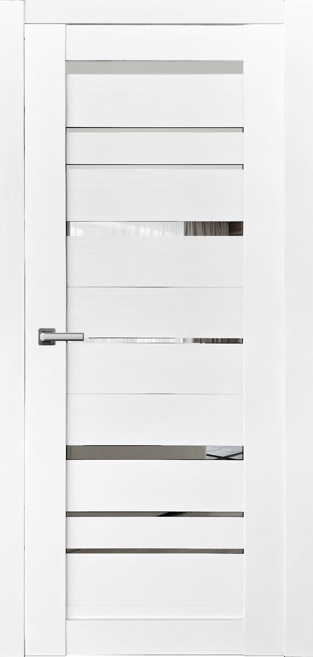 Silver 3 Ларче белый/Зеркало 80