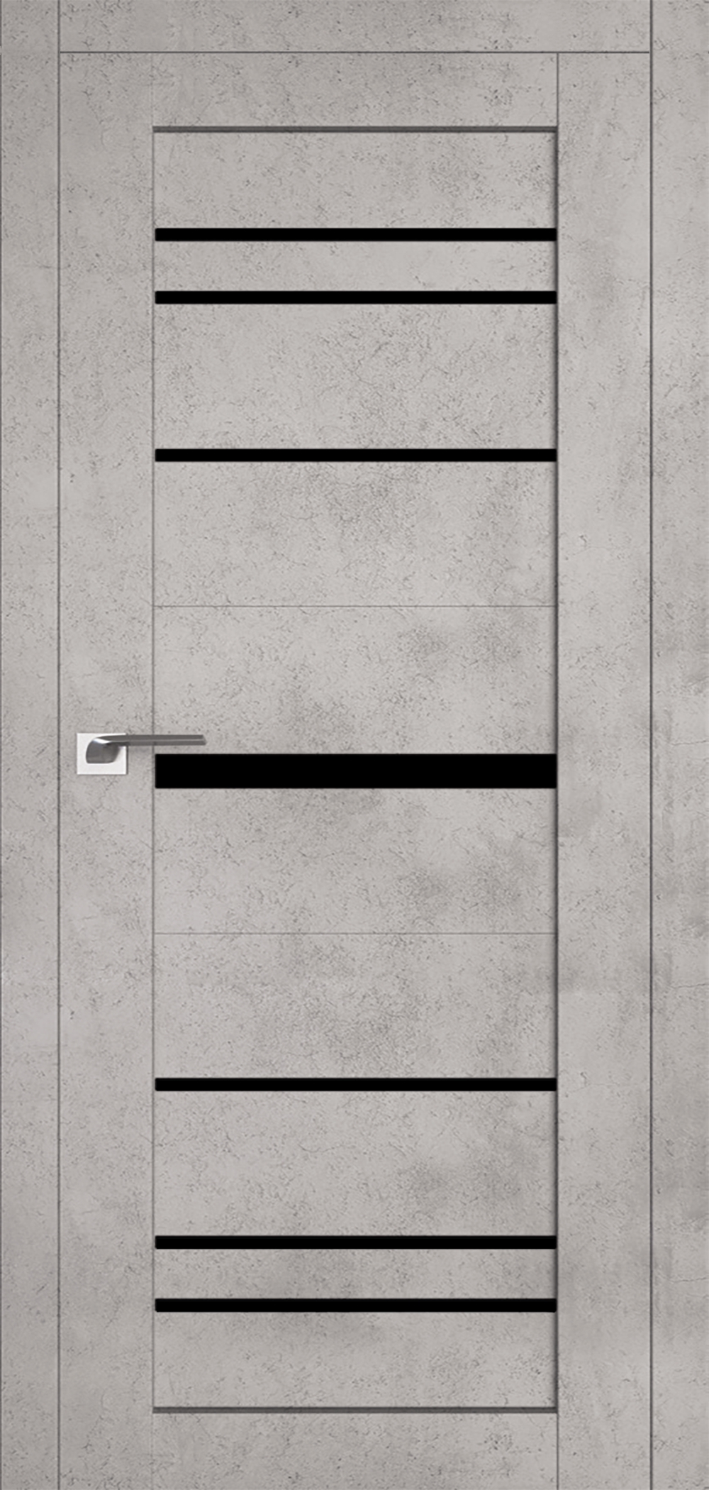 Fusion 11 Бетон светлый/Черное стекло (55) 80